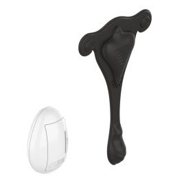 Panty Stimulator with Remote Control USB Black